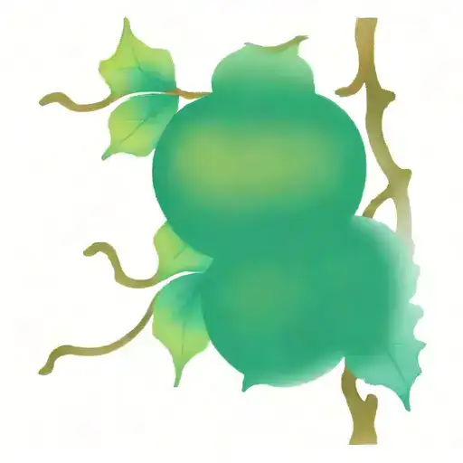 Persimmons On A Vine Thin Long