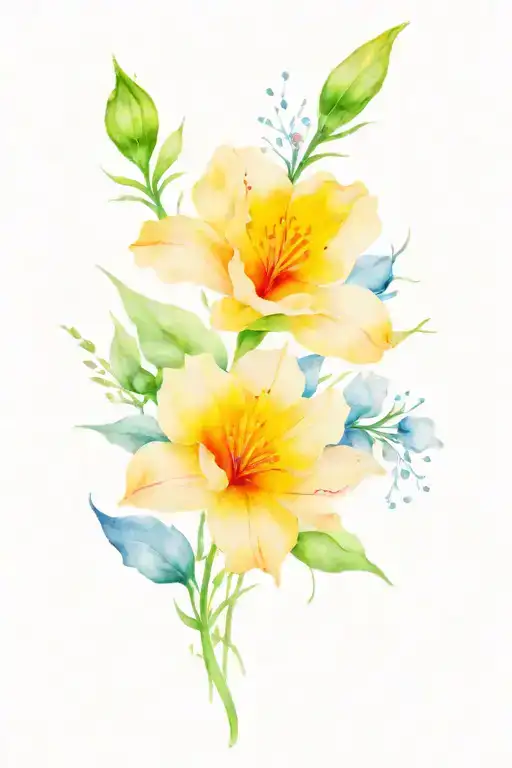 Birth Flower Blooming