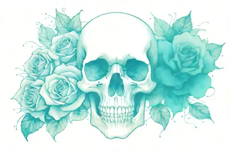 Skull And Roses