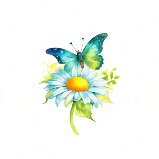 Daisy & Butterfly