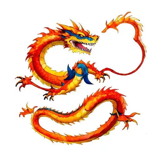 Goku And Shenlong Dragon Ball