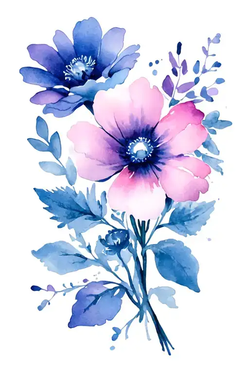 Nurse Symbol Flower Bouquet