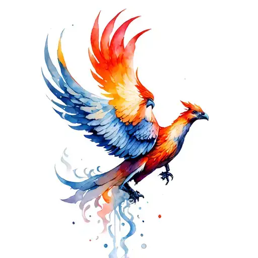 Phoenix Rising From Ashes