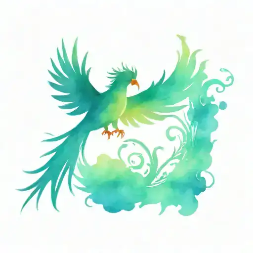 Phoenix With A Spade