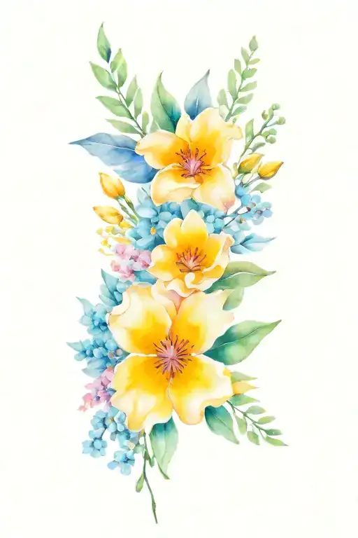 Birth Flower Bouquet