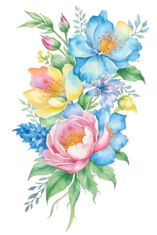 Birth Flower Bouquet