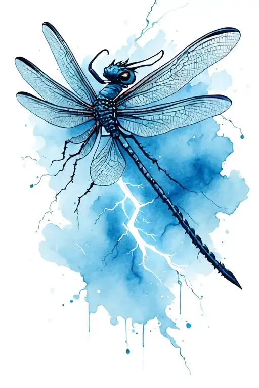 Lightning Bolt Dragon Fly