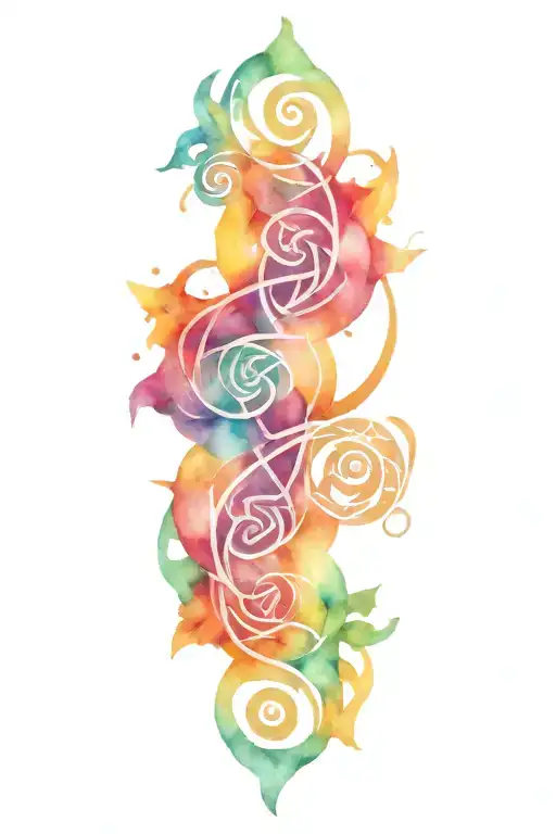 Celtic Pattern With Elements