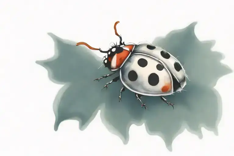 Demonic Black Ladybug