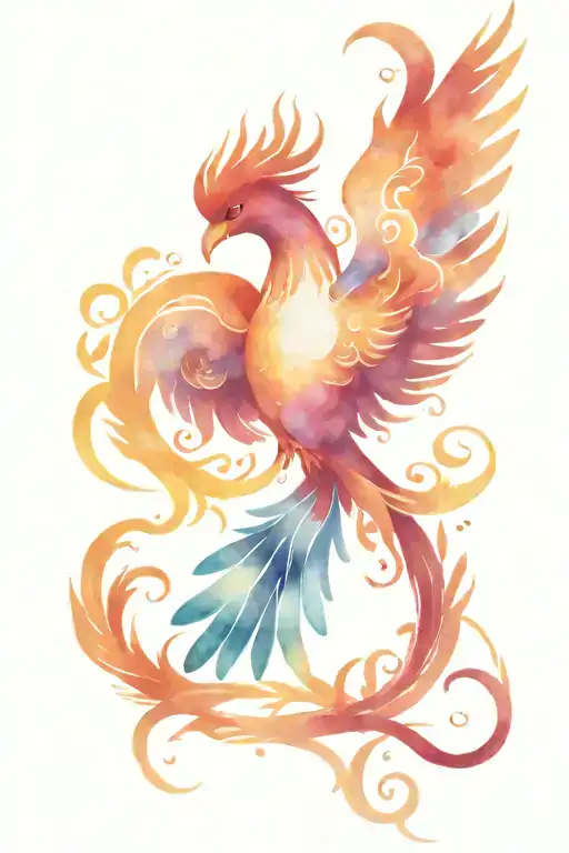 Phoenix Rising Phoenix Bird