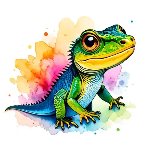 Cute Lizard