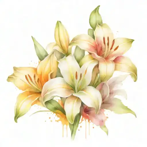 Feminine Lily Flower