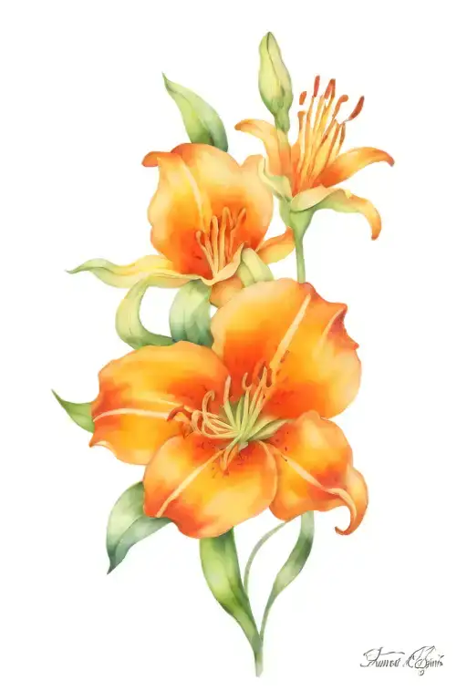 Tiger Lily & Bomb Fuse Connected