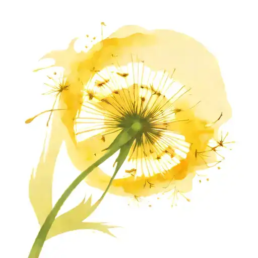 Dandelion Blowing In The Wind