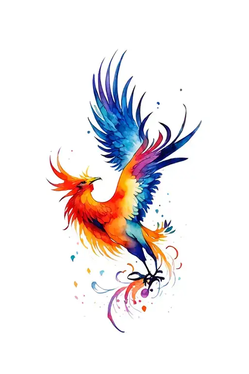 Phoenix Watercolour Arm