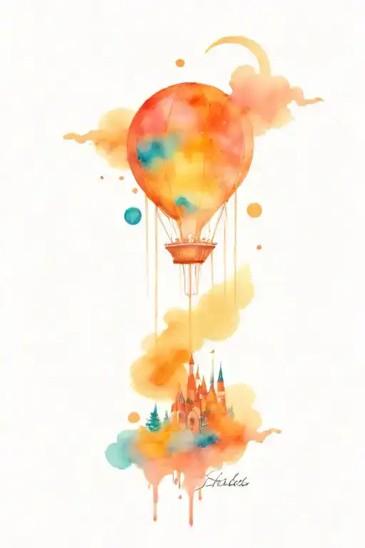 Fairy Tale Space World Above Us