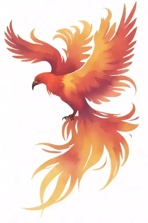 Phoenix Rising Phoenix Bird