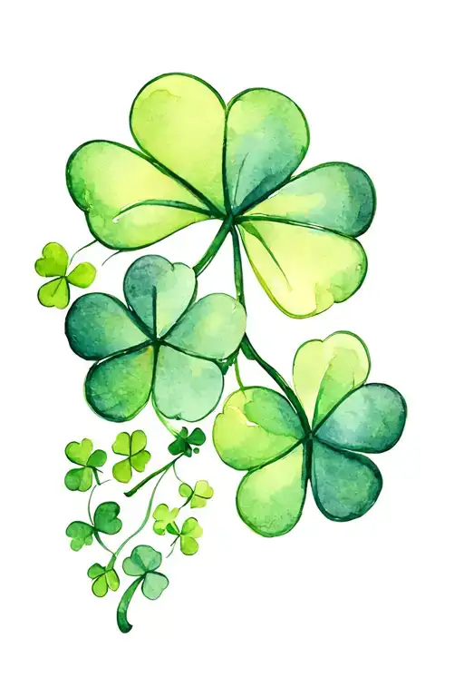 Shamrock On Vine Wrapping