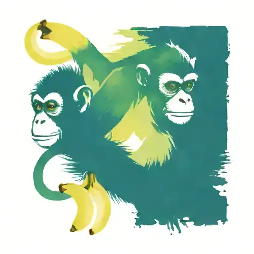 Monkey With Bananas