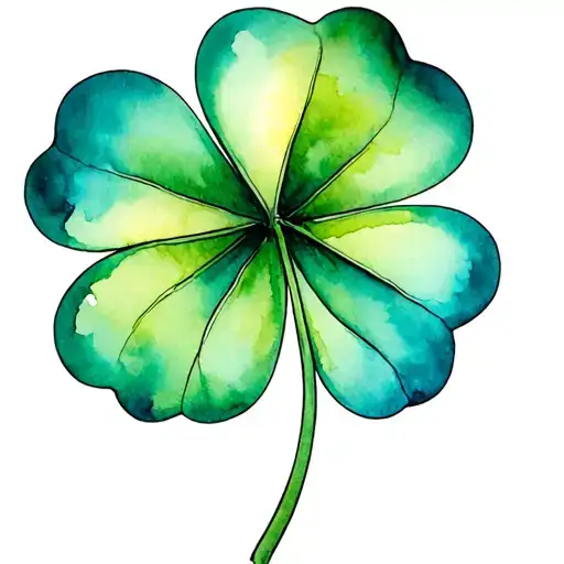 Four Leaf Clover Growing