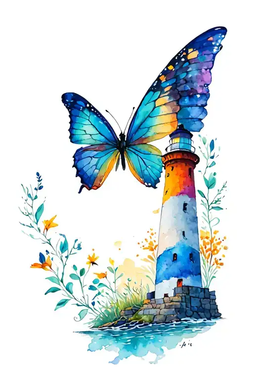 Lighthouse Butterfly Coming Back To Life