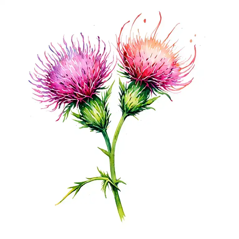 Scottish Thistle Heather