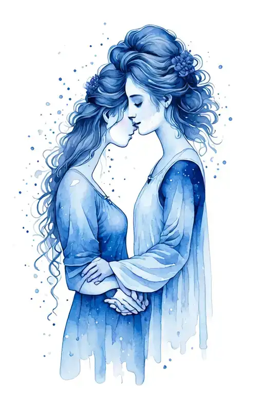 Mother Holding Hands