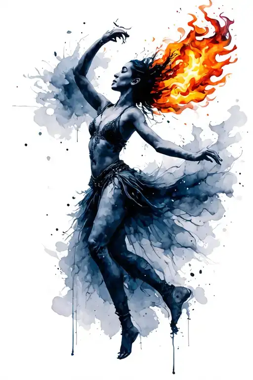 Dmb Fire Dancer All Colors Mix To Gray
