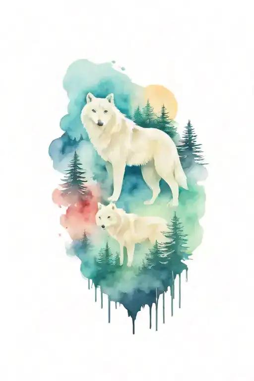 Wolves Bear Woodlands