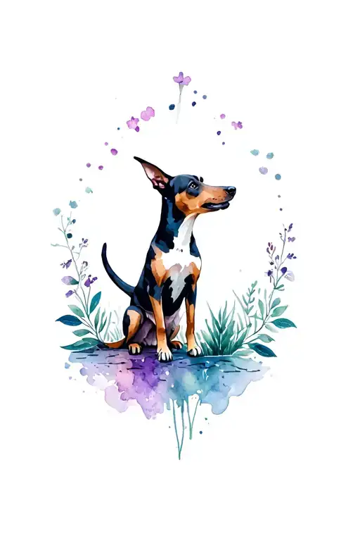 Dog And Nature Inspired