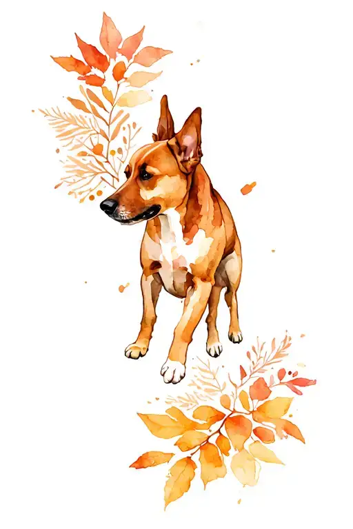 Dog And Nature Inspired