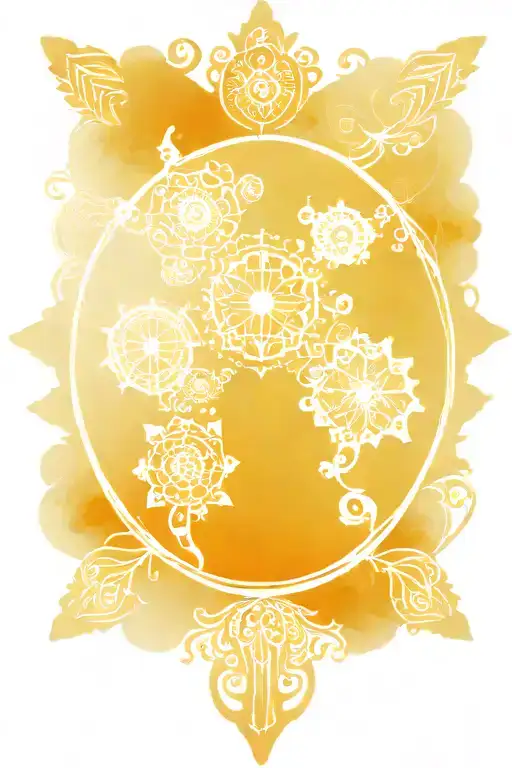 An Intricate Mandala Design Incorporating Elements Of Travel And Adventure