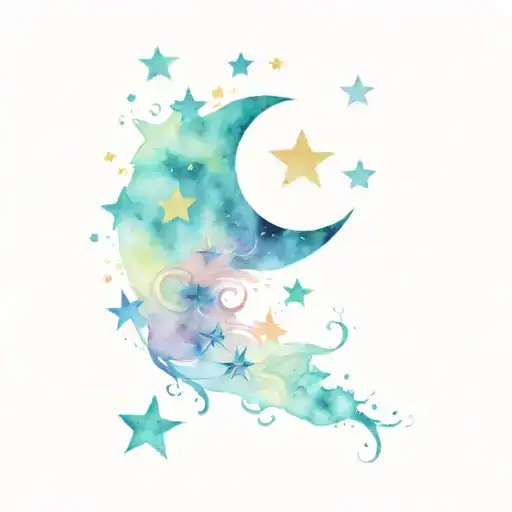 Star And Moon