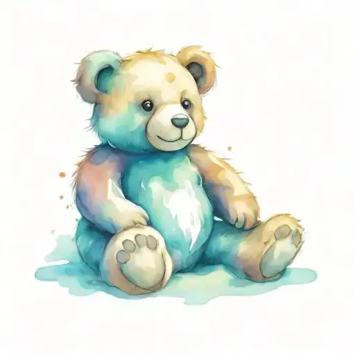 Teddy Bear Sitting Down