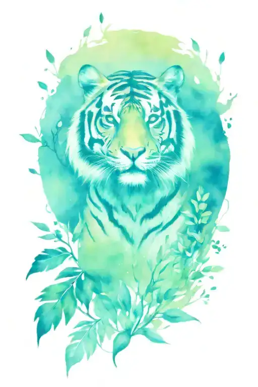 Tiger And Tree If Life