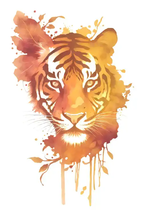 Tiger And Tree Of Life