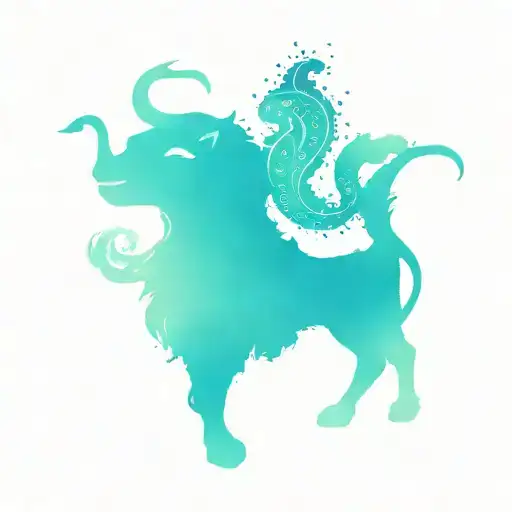 Galaxy Filled Leo Zodiac Symbols