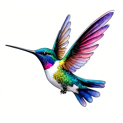 Hummingbird Hovering