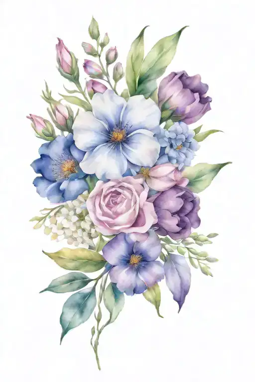 Birth Flower Bouquet