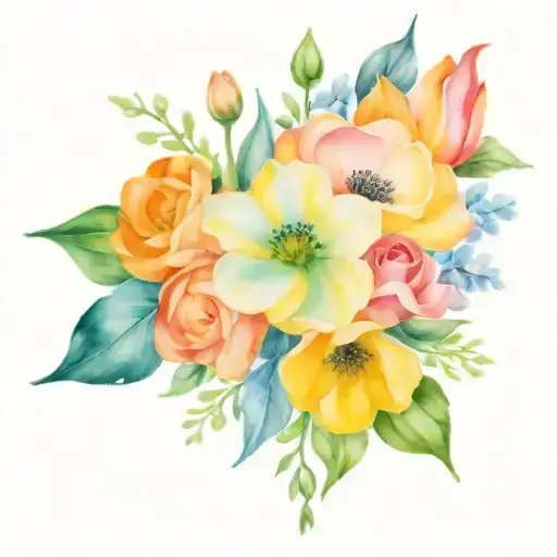 Birth Flower Bouquet