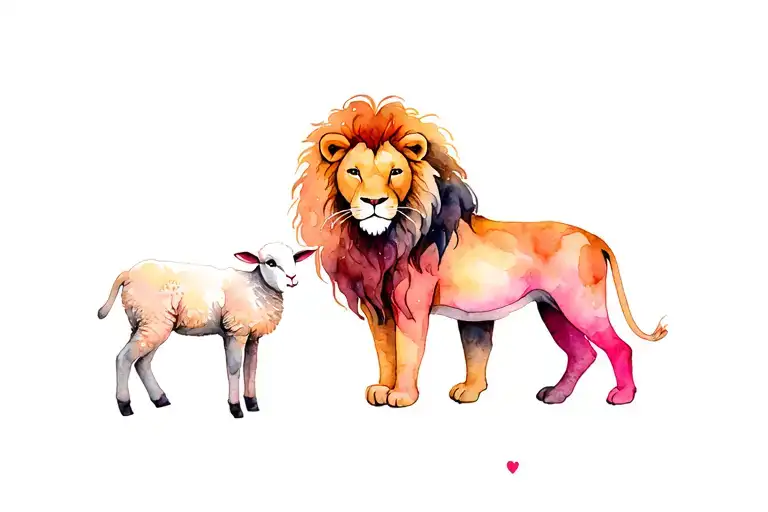 The Lion Fell In Love With The Lamb