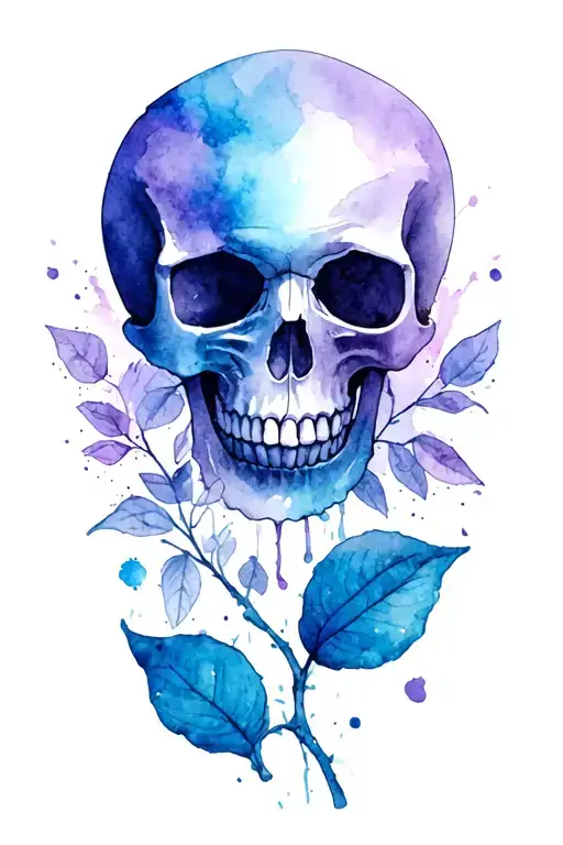 Cross Of Health And Skull