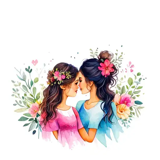 Mommy And Daughter Matching Tattoos Inspired