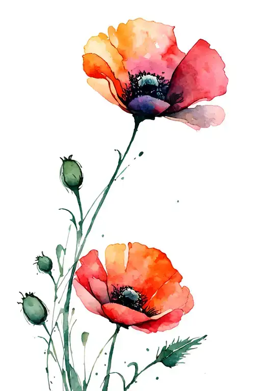 Music With Poppies