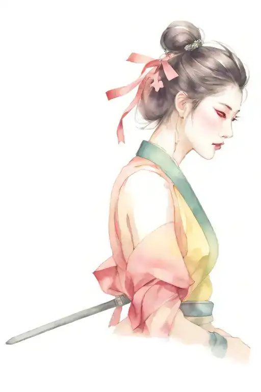 Samurai Plays In The Casino