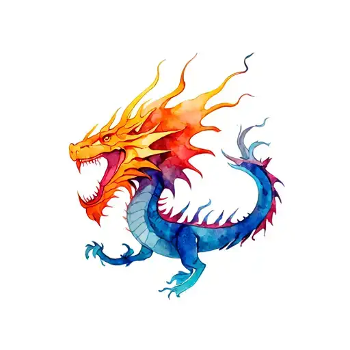 Iceland Fire And Ice Dragon