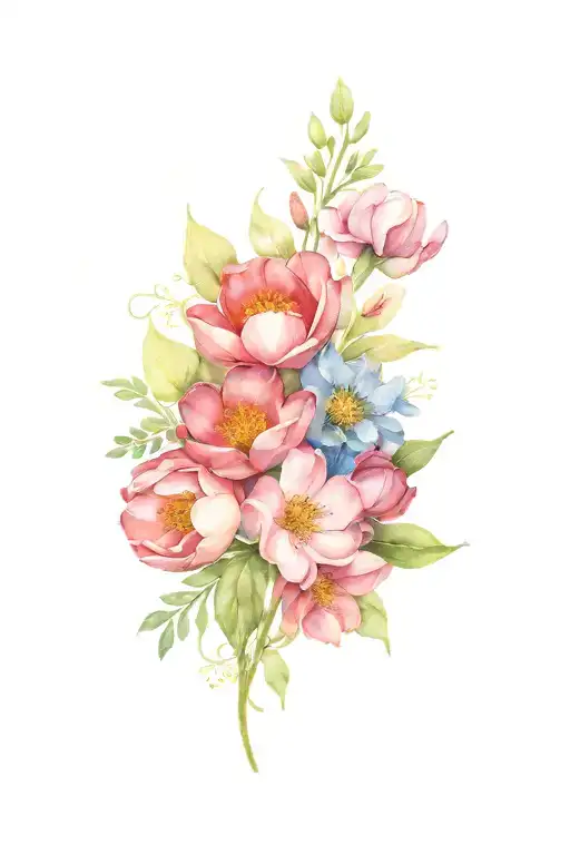 Birth Month Flower Bouquet