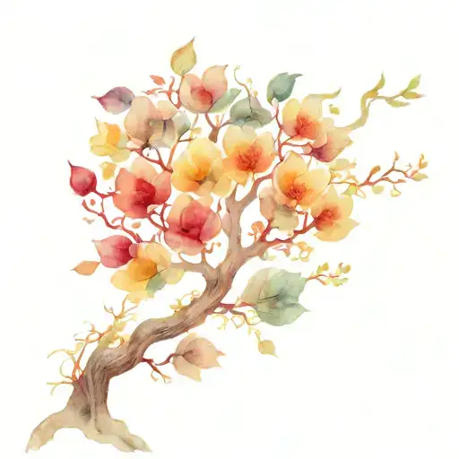 Embryo Thay Grows Into Tree Of Life Intertwined