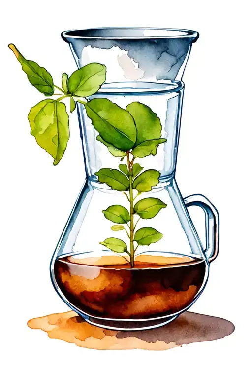 Coffee Plant Growing Chemex Cupping Spoon