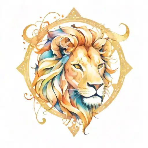 Lion And Taurus Horoscope Symbol